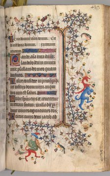 Hours of Charles the Noble, King of Navarre (1361-1425): fol. 208r, Text, c. 1405. Creator: Master of the Brussels Initials and Associates (French).
