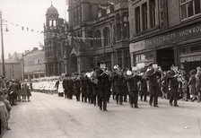 Victory parade in Clifford Street, York, Yorkshire, 1946. Artist: Unknown
