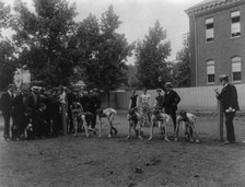 Boys' track meet - the start, Central High School, (1899?). Creator: Frances Benjamin Johnston.