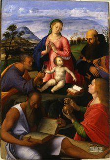 The Virgin and Child with Saints  , 1500.