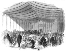 The Installation of Lord Palmerston as Lord Warden of the Cinque Ports: the installation.., 1861. Creator: Unknown.