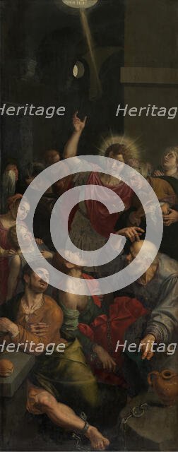 Saint Sebastian in Prison, 1575. Creator: Ambrosius Francken I.