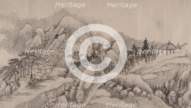 Remote Valleys and Deep Forests, dated 1678. Creator: Liu Yu.