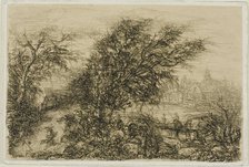 Trees Bending in the Wind, n.d. Creator: Rodolphe Bresdin.