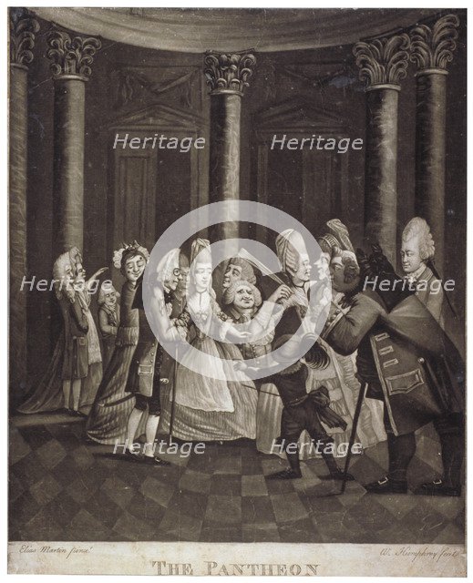 The Pantheon, Oxford Street, Westminster, London, c1770. Artist: William Humphrey