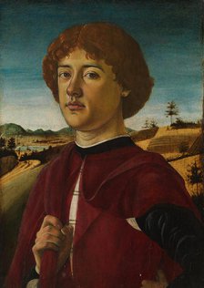 Portrait of a Young Man, probably ca. 1470. Creator: Biagio d'Antonio.