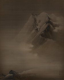 Japanese alps, 20th century. Creator: Yamamoto Shunkyo.