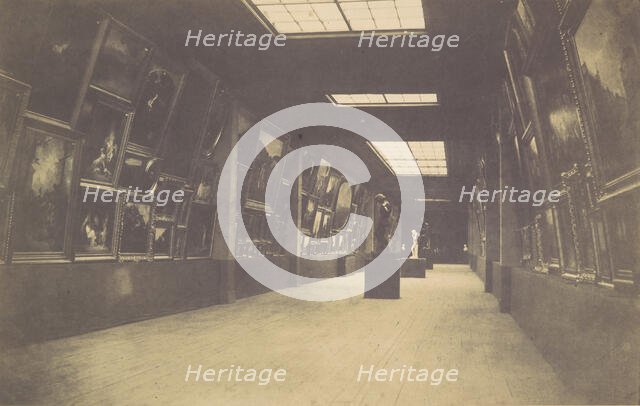 The Salon of 1852, 1852. Creator: Gustave Le Gray.