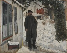 At the Old House, 1919-1922. Creator: Laurits Andersen Ring.
