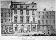 Freemasons' Tavern, Great Queen Street, Holborn, London, 1811.       Artist: Samuel Rawle