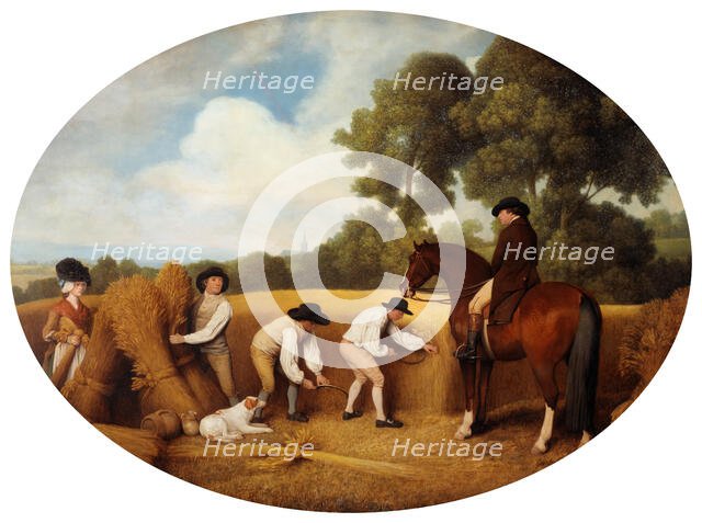 Reapers, 1795. Creator: George Stubbs.