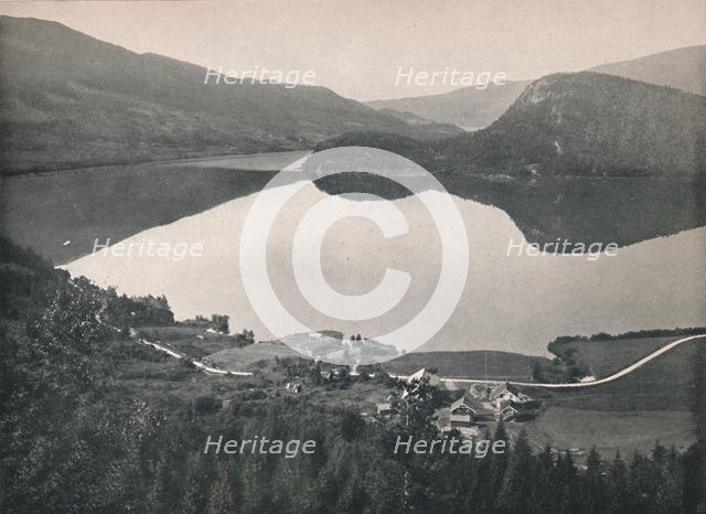 'Ved Haverstingstunnelen, Bergensbanen', 1914. Creator: Unknown.