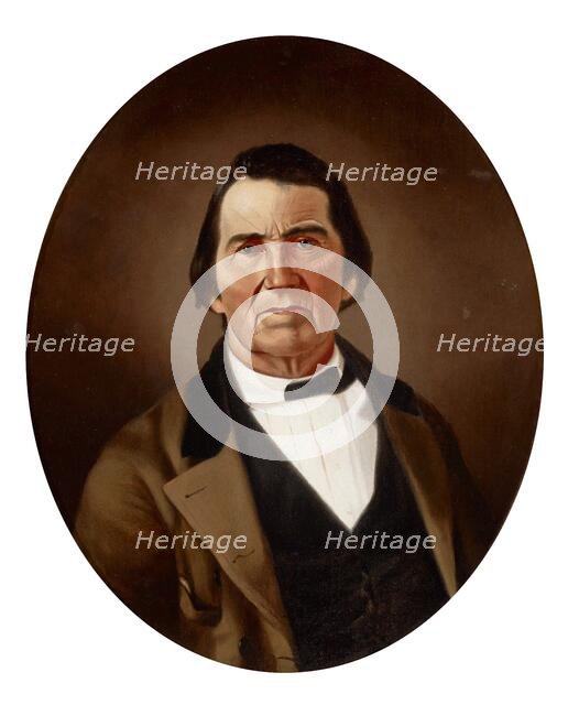 Moses Swaim, about 1866. Creator: William Merritt Chase.