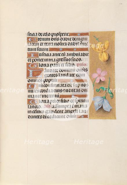 Hours of Queen Isabella the Catholic, Queen of Spain: Fol. 129r, c. 1500. Creator: Master of the First Prayerbook of Maximillian (Flemish, c. 1444-1519); Associates, and.