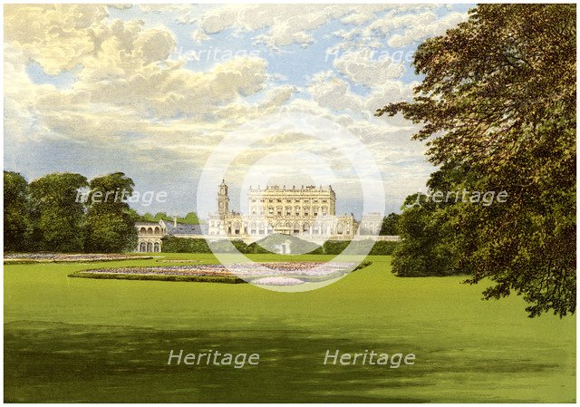 Cliveden, Buckinghamshire, home of the Duke of Westminster, c1880. Artist: Unknown