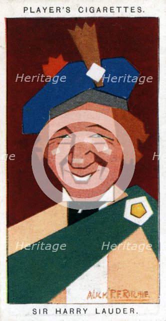 Sir Harry Lauder, Scottish comedian, 1926.Artist: Alick P F Ritchie