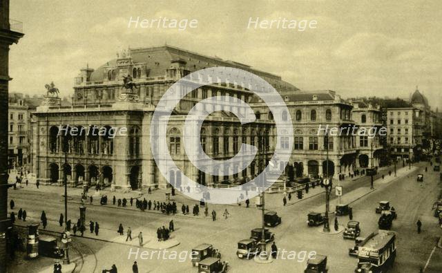 The Opera House, Vienna, Austria, c1935. Creator: Unknown.