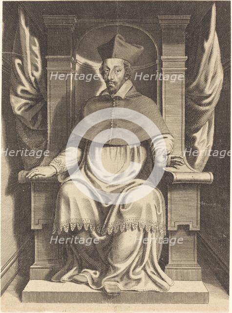 Armand Jean du Plessis, Cardinal Richelieu. Creator: Michel Lasne.