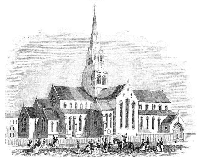 St Barnabas Catholic Church, Nottingham, 1844. Creator: Unknown.