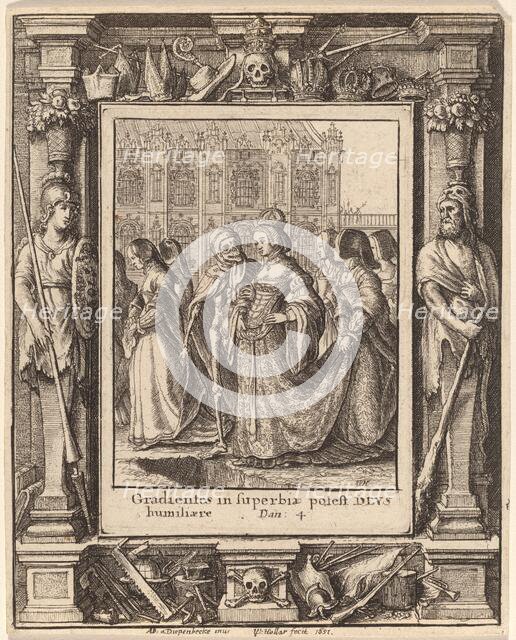 Empress, 1651. Creator: Wenceslaus Hollar.