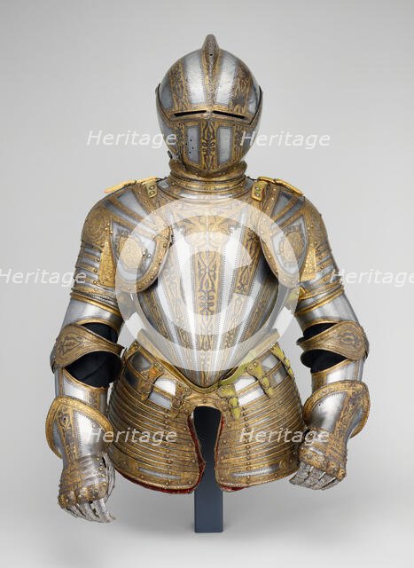 Garniture for Field and Foot Tourney at the Barriers, Milan, c. 1575. Creator: Unknown.