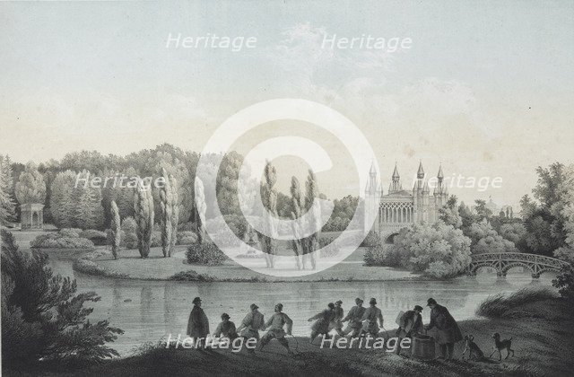 View of the Shablykino Estate, 1840.