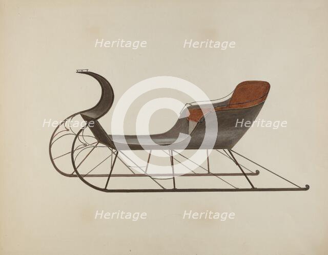 New England Cutter, c. 1936. Creator: Fred Weiss.