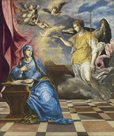The Annunciation, 1576. Creator: El Greco.