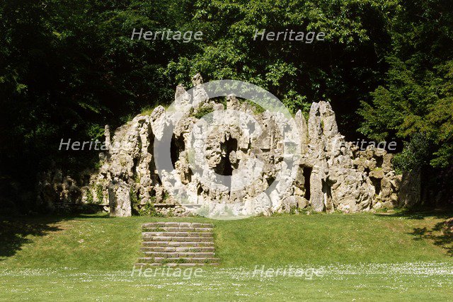 Grotto at Old Wardour Castle, Tisbury, Wiltshire, c2010-c2017. Artist: Jonathan Bailey.