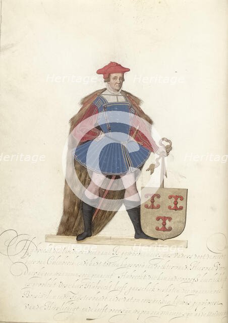 Hubrecht II, Lord of Culemborg, c.1600-c.1625. Creator: Nicolaes de Kemp.