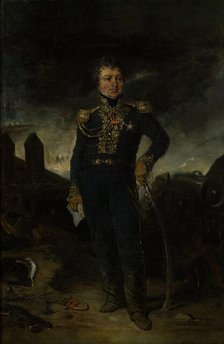Portrait of General Joseph-Leopold Sigisbert Hugo. Creator: Eugene Deveria.