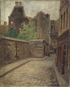 Rue Saint-Julien-le-Pauvre, 1902. Creator: Fernand Maillaud.