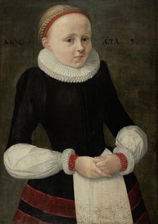 Portrait of Maria Jacobina Völker, 1588. Creator: Unknown