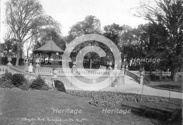 Ellington Park, Ramsgate, Kent, 1890-1910. Artist: Unknown