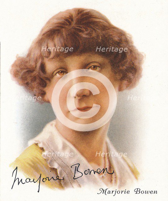 Marjorie Bowen, 1937. Artist: Unknown.
