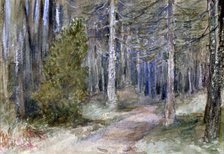 'In a Wood', c1864-1930.                       Artist: Anna Lea Merritt