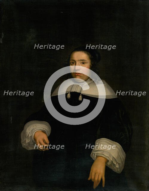 Portrait of Christina Pyll, 1650. Creator: Aelbert Cuyp.