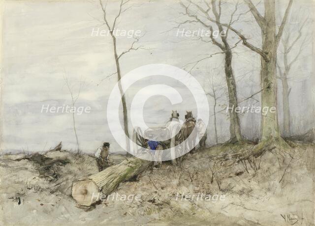 The Malllejan, 1848-1888. Creator: Anton Mauve.