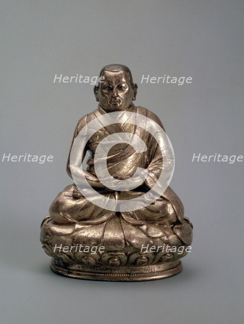 'The Third Dalai Lama Sonam Gyatso' (1543-1588), 16th-17th centuries. Artist: Unknown