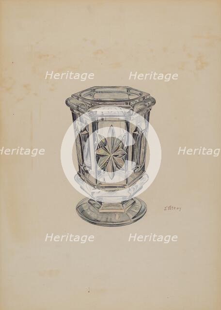 Spoon Holder, c. 1941. Creator: Joseph Mitry.