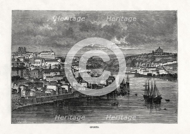 'Oporto', Portugal, 19th century. Artist: Taylor