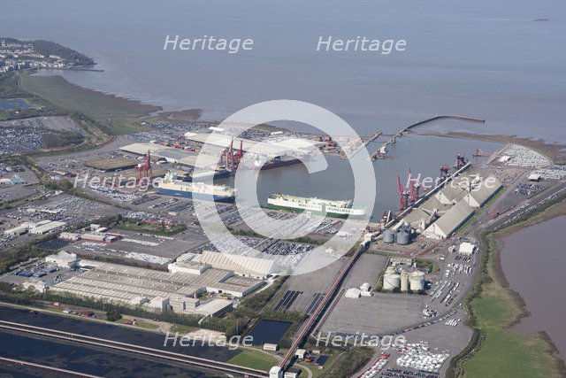 The Royal Portbury Dock and environs, Bristol, 2018. Creator: Historic England Staff Photographer.