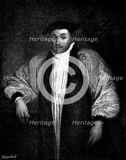 William Laud, Archbishop of Canterbury, 1895. Creator: George Meisenbach.