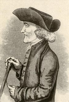 'Cocked hat worn by a Quaker gentleman of Pennsylvania', 1774, (1937). Creator: Unknown.