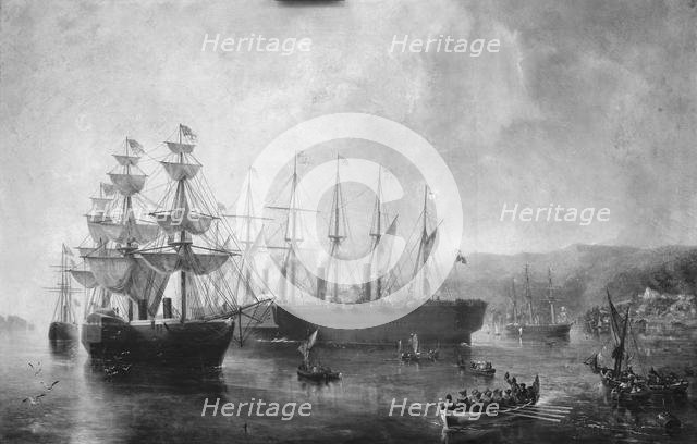 Homeward Bound: "The Great Eastern", ca. 1866. Creator: Robert Charles Dudley.