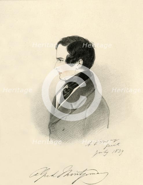 'Alfred Montgomery', 1839. Creator: Richard James Lane.