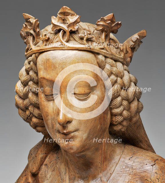 Reliquary Bust of Saint Margaret of Antioch, 1465/70. Creators: Nikolaus Gerhaert, Workshop of Niclaus Gerhaert von Leyden.