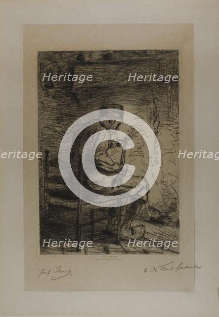 The Smoker, 1882. Creator: Jozef Israels.