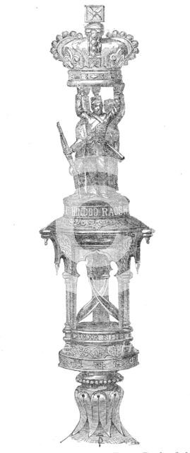 Honorary truncheon for H.M. 2nd Goorkah or Sirmoor Rifles, 1862. Creator: Unknown.