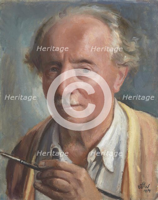 Self-Portrait, 1944. Creator: Wojciech Weiss.